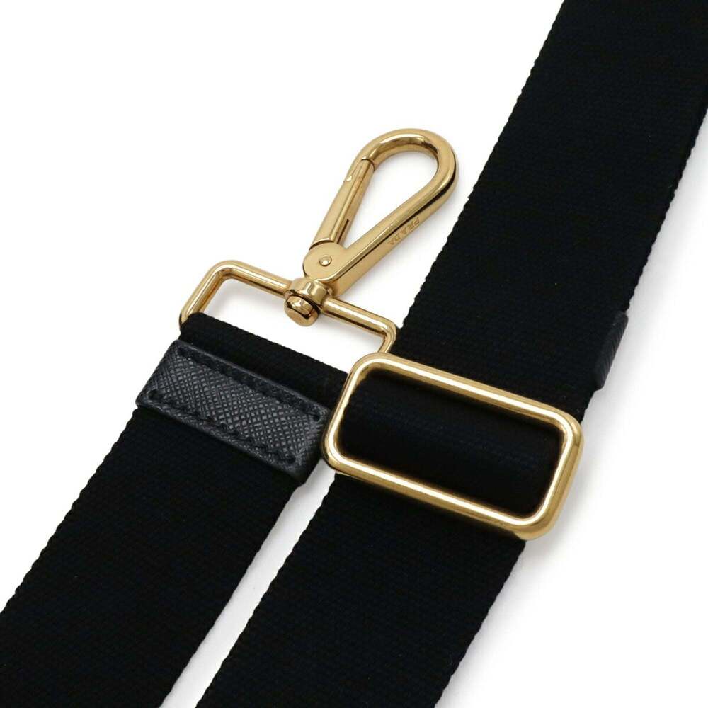 PRADA Black Canvas Shoulder Bag - Picture 6 of 9